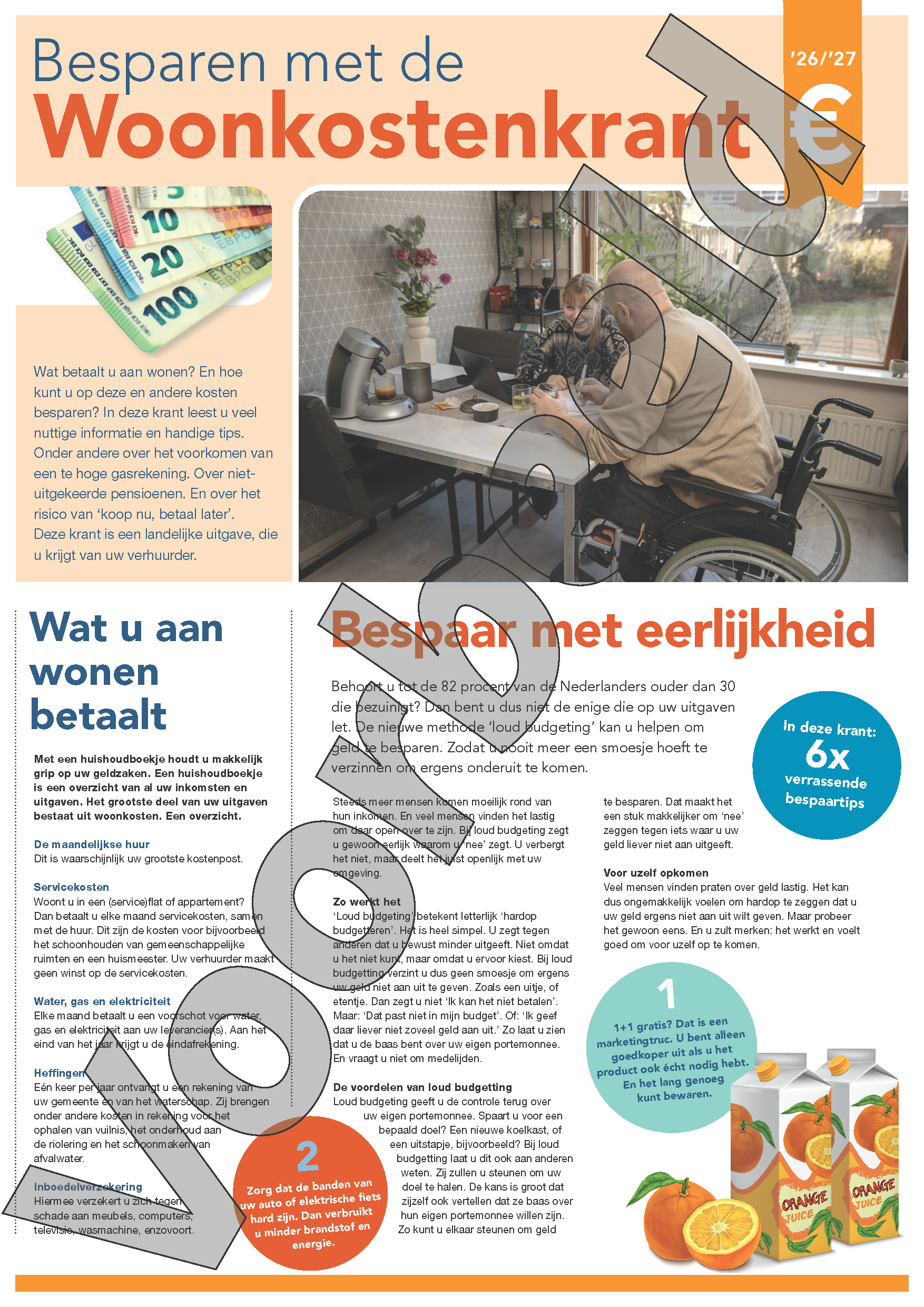 Klik op dit plaatje voor de inhoud en vormgeving van de krant